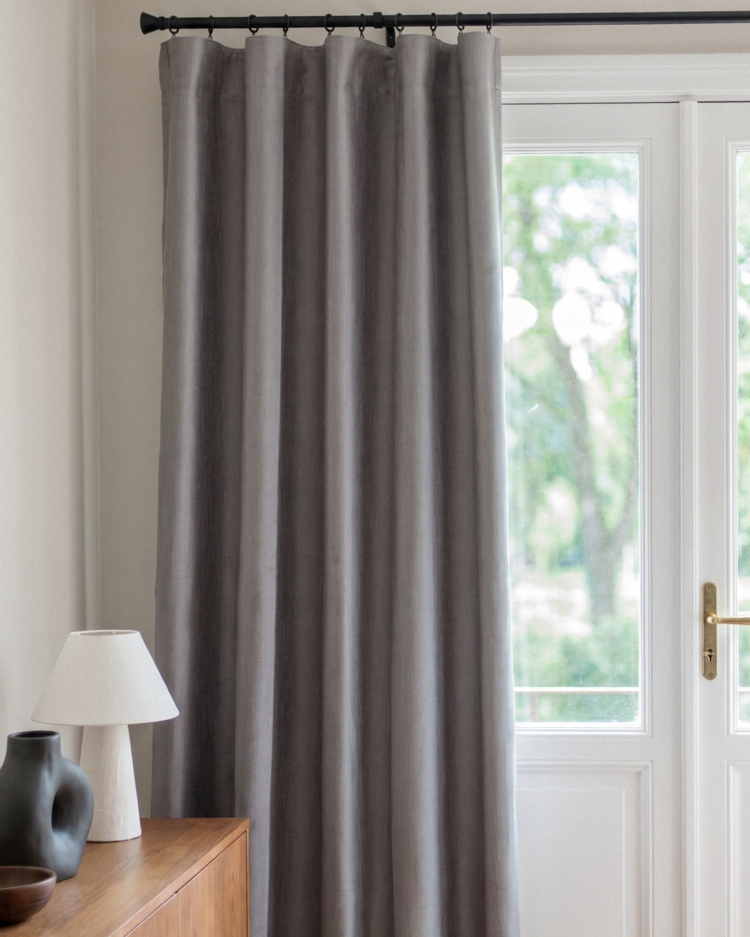 Curtain Coola, grey
