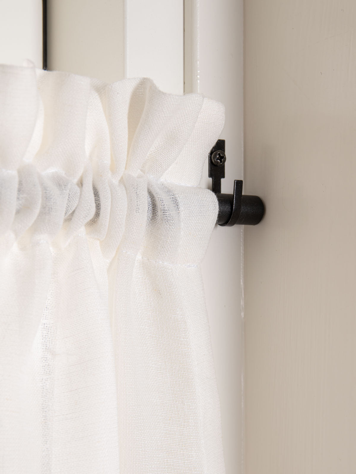 Omtagskrok Flat, rostfritt eller svart