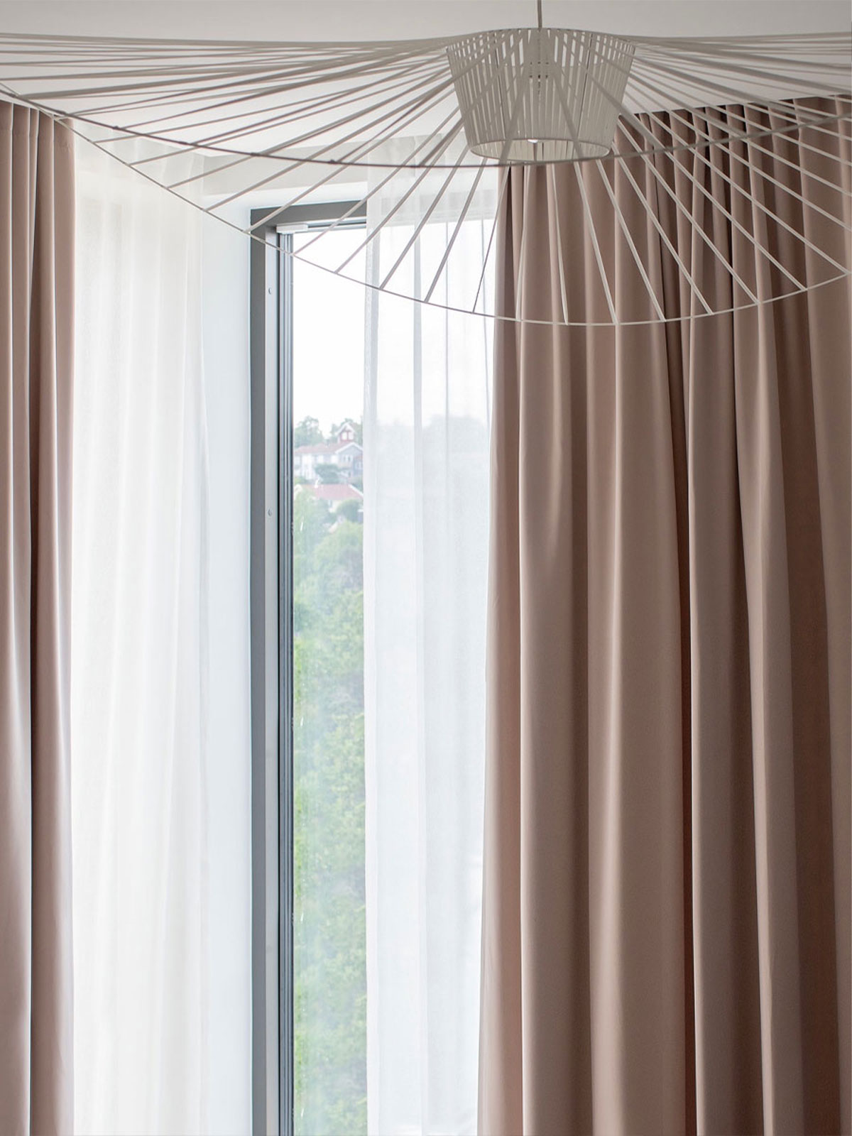Gardin Dokie, beige, 132x238 cm