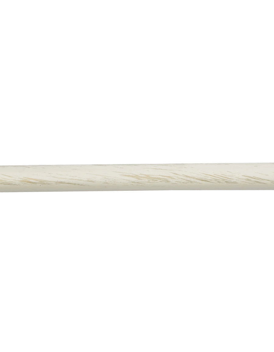 Curtain rod white gold, 20 and 28 mm, fixed length 130 cm