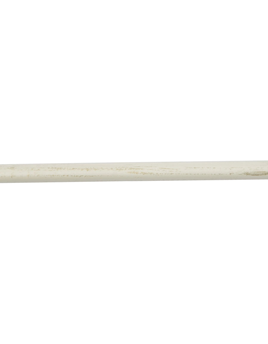 Curtain rod white gold, 20 and 28 mm, fixed length 130 cm