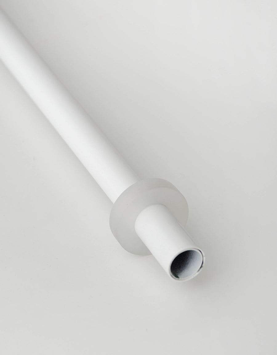 Rod Decoration Infront Round, frosted acrylic, various sizes