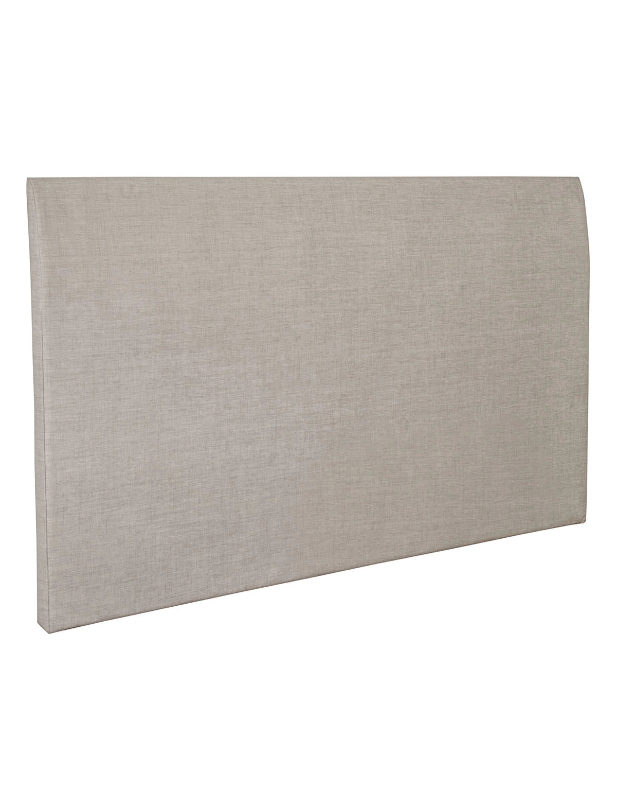 Beige sänggavel till dubbelsäng