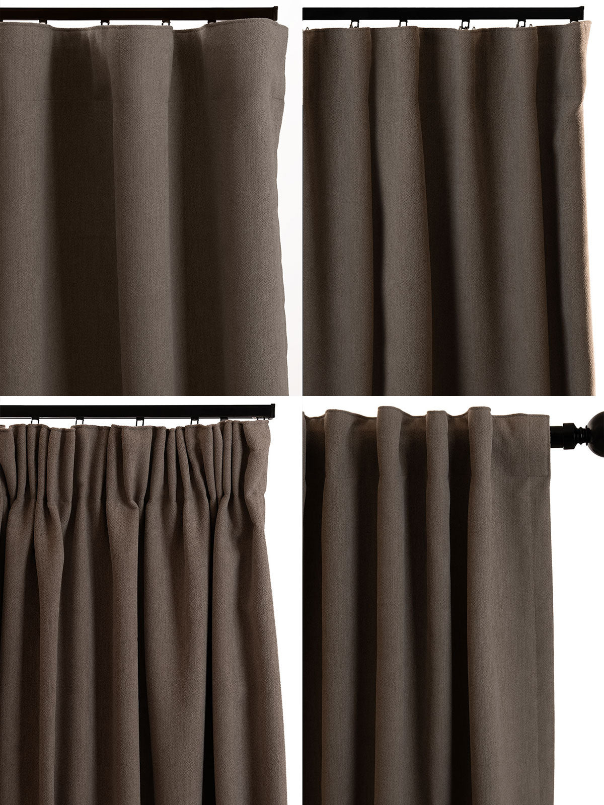 Curtain Dvala, brown
