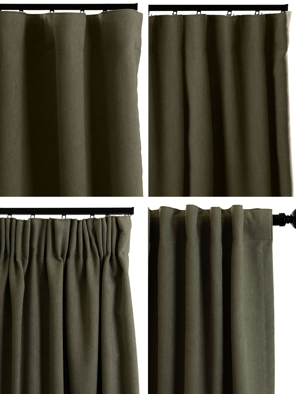 Curtain Dvala, green