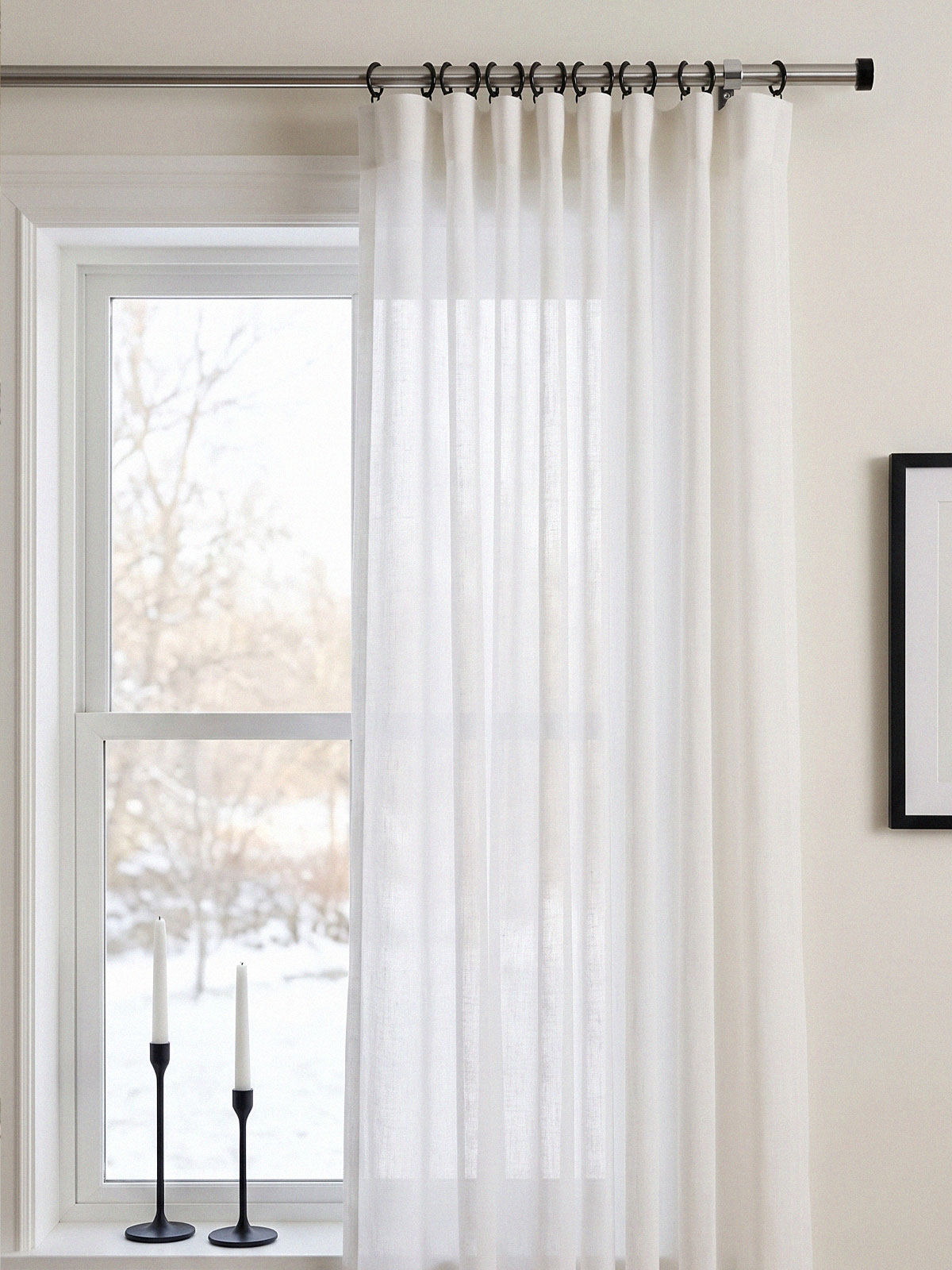 Curtain rod 11/13 mm, adjustable 170-330 cm, several colors