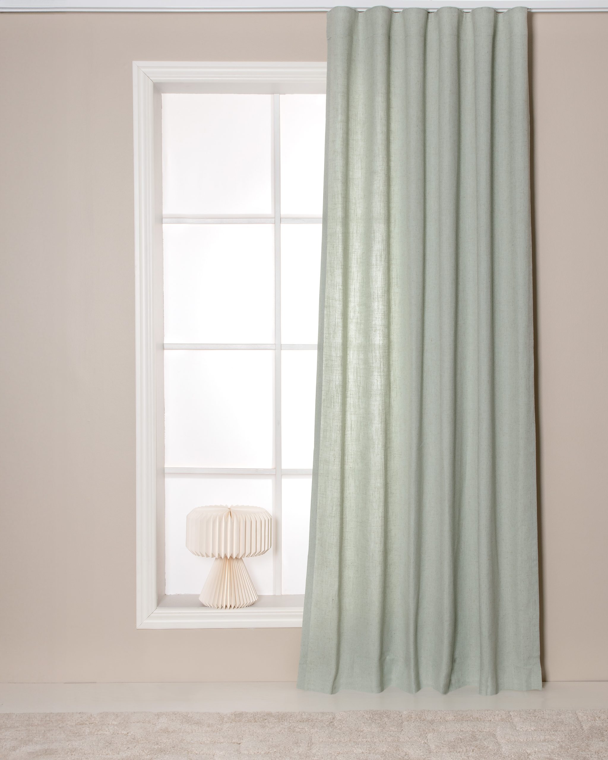 Curtain Lina, Light Turquoise - Hastahome.co.uk